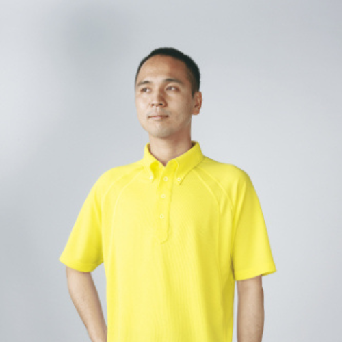 着用イメージ(男性)Mサイズ着用