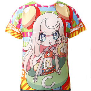 オリジナルフルグラフィックTシャツ前面